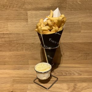 Fry cone holder small for Fries with mayonaise