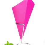 French Fry Cone / Dark Pink / 40 cones