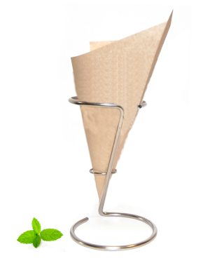 FRENCH FRY CONE NATURAL KRAFT 40 CONES