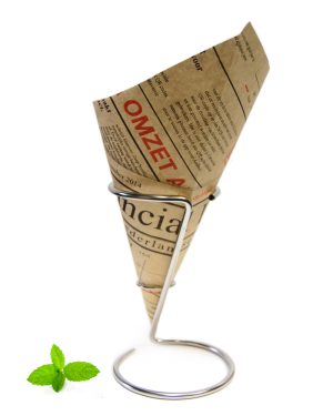 French Fry Cone / Financial Times BIO / 40 cones