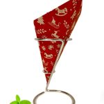 French Fry Cone / Christmas / BIO Brown Paper / 40 cones