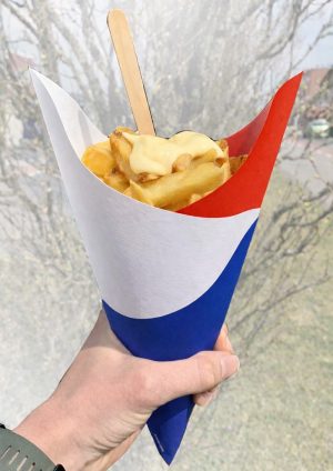French Fry Cone / Dutch Flag / Set of 20 pcs