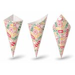 French Fry Cone  Candy Print  40 cones