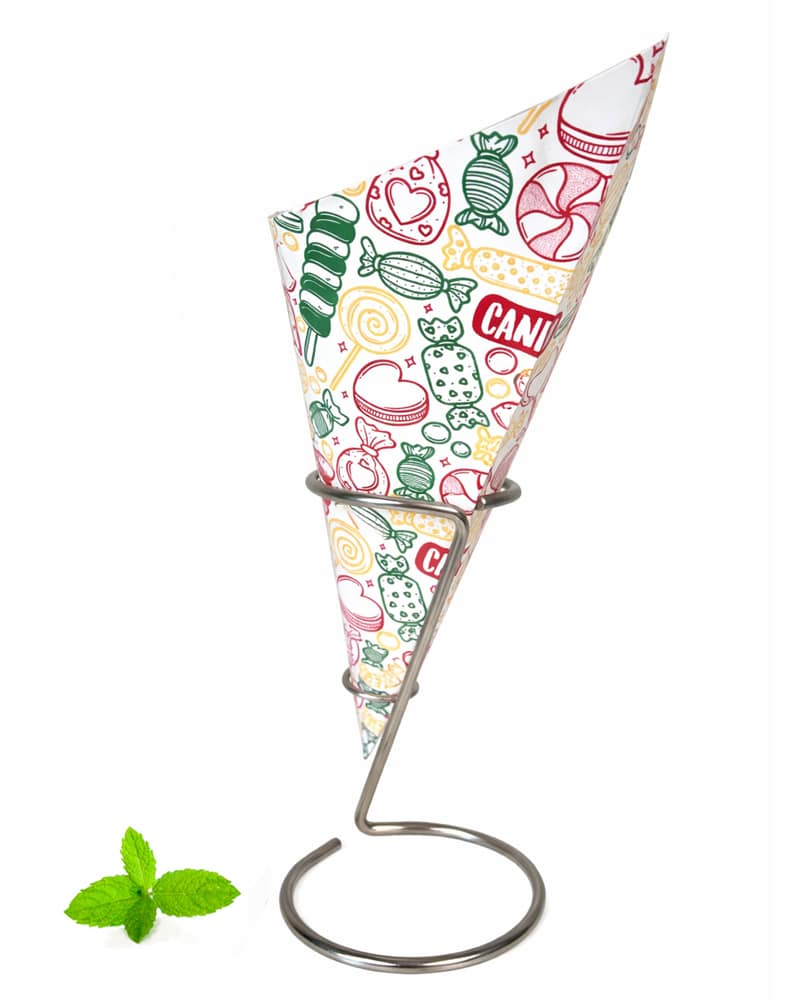 Paper chip cones